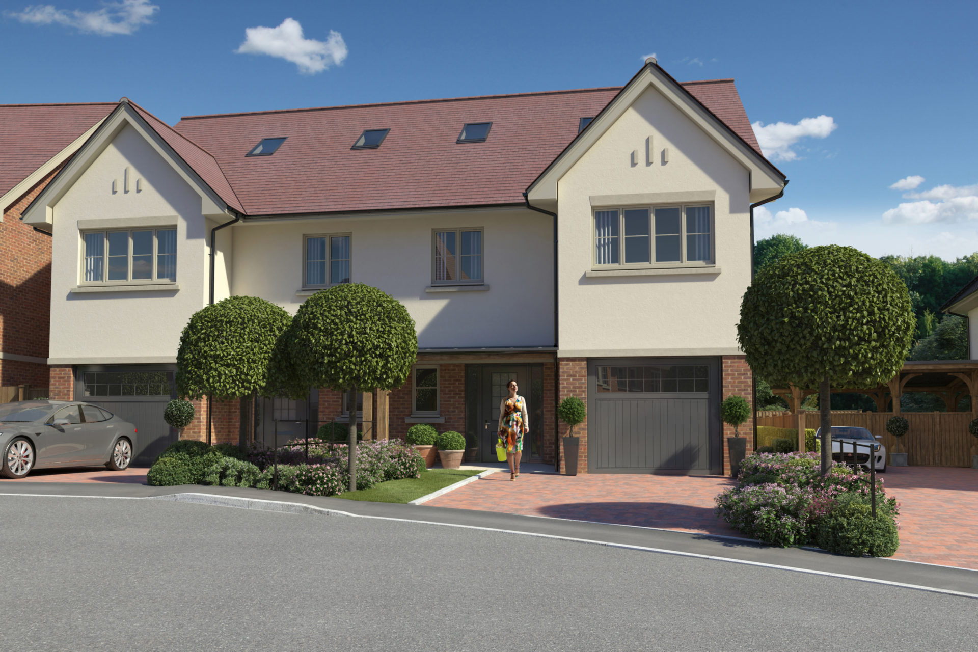 New 4 Bed SemiDetached House For Sale in Bushey (with Garage)